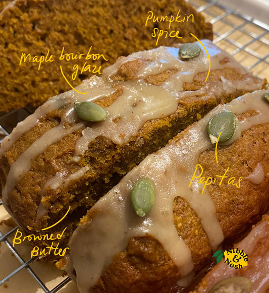 Bourbon Brown Butter Pumpkin Cake